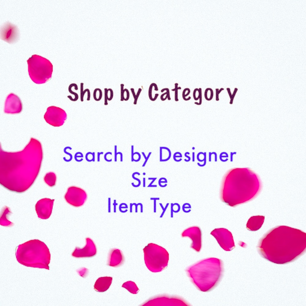 🛍️SHOP BY DESIGNER SIZE ITEM STYLE 🛍️